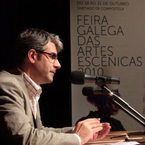 Juan Carlos Fernández Fasero presentou o programa da XVIII Feira Galega das Artes Escénicas