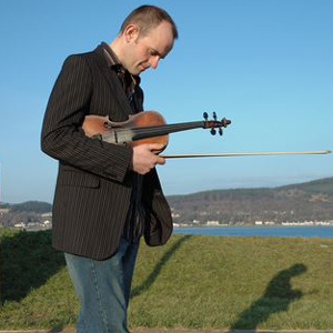 Duncan Chisholm co seu violín