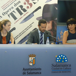 Presentación de 'A ópera dos tres reás' en Salamanca