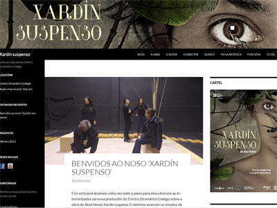 Blog xardín suspenso