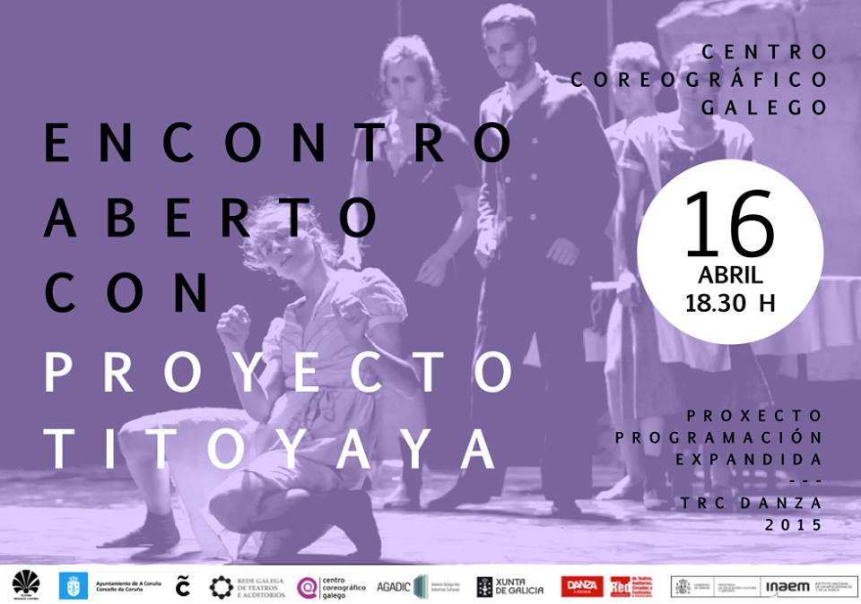 Cartel do encontro aberto con Proyecto Titoyaya