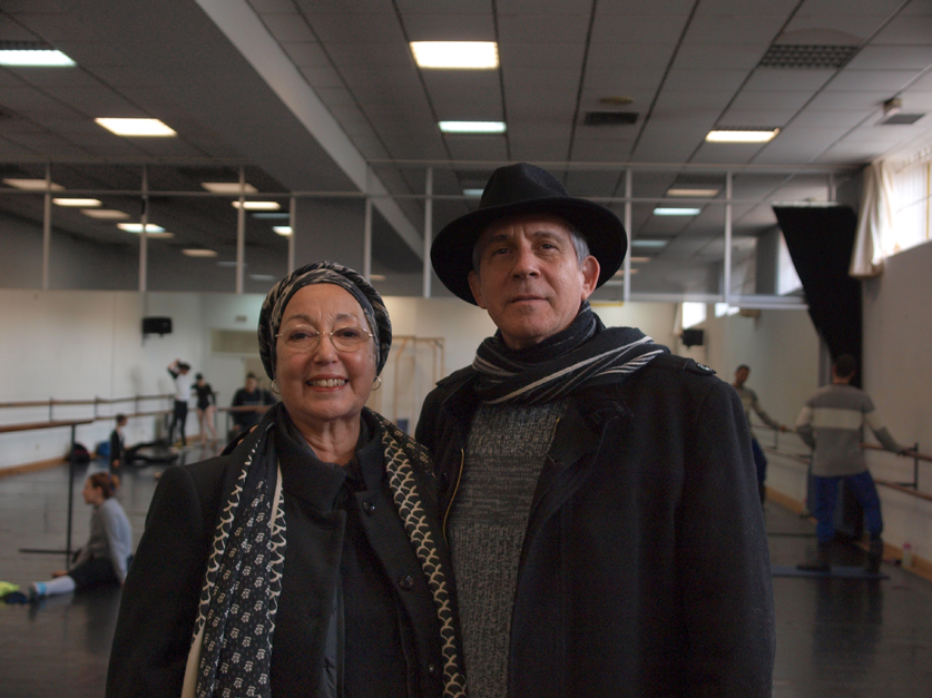 Marta García e Orlando Salgado. Foto: Belén Vázquez