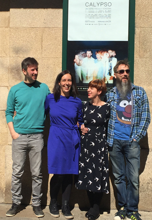 Rolda de prensa de Calypso no Salón Teatro