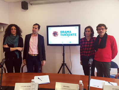 Presentación das xornadas Dramaturxente