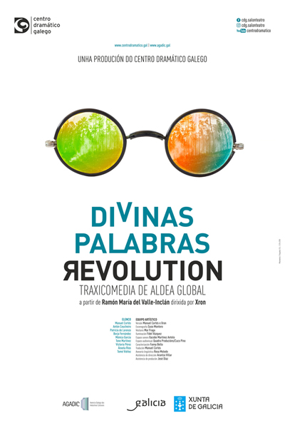 Divinas Palabras Revolution cartel