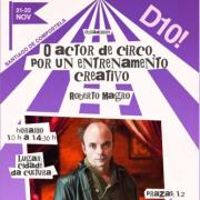 Cartel do curso de Roberto Magro en 'D10!'