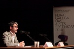 O director da Agadic, Juan Carlos Fernndez Fasero, durante a presentacin da programacin da Feira Galega das Artes Escnicas 2010