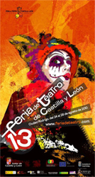 Cartel da Feria de Teatro de Castilla y León