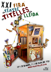 Cartel da Fira de Titelles de Lleida